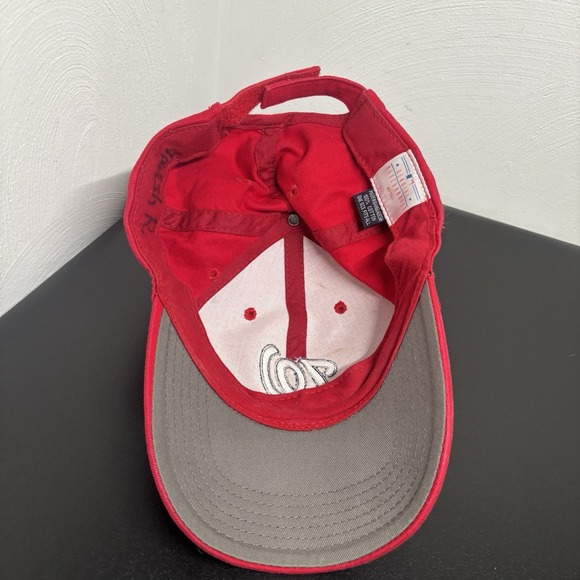 Washington Nationals Baseball Cap Hat MLB Nats Red Unisex Cotton‎ Hook and Loop - Picture 5 of 6